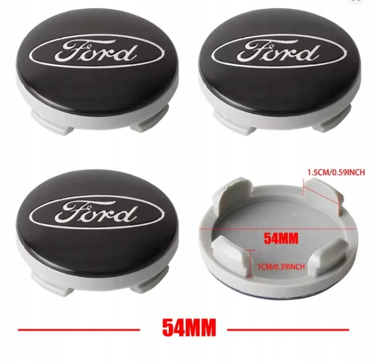 FORD S-MAX C-MAX TOURNEO TRANSIT DEKIELKI ZNACZKI KAPSLE DO ALUFELG 54mm