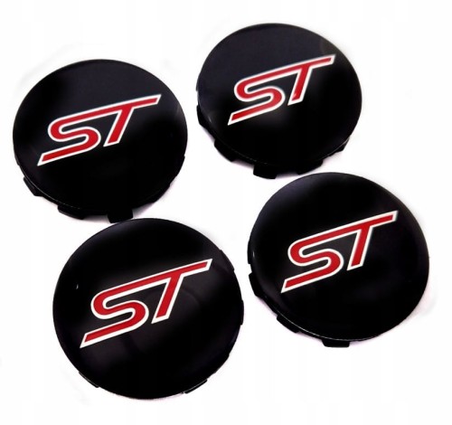 FORD ST DEKIELKI KAPSLE ZNACZKI DO ALUFELG ATT DEZENT 57C 56mm/54mm 4szt.