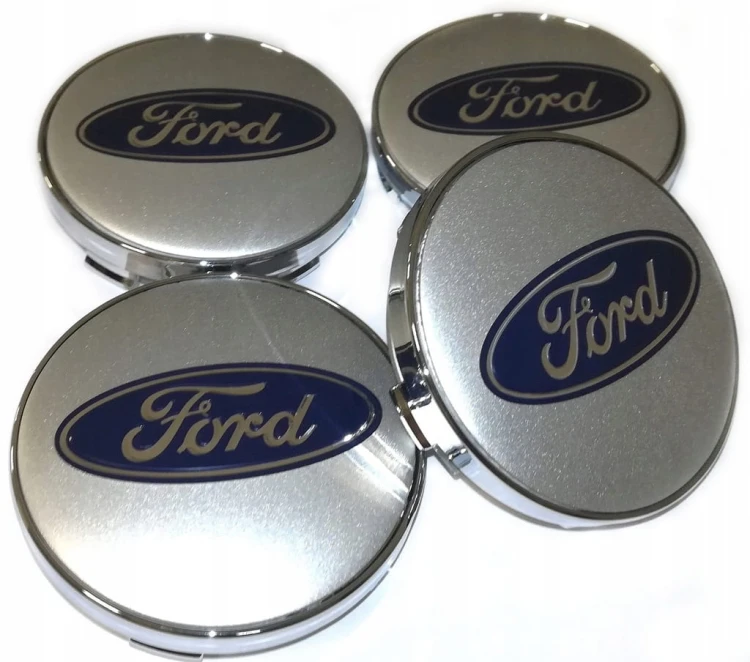 FORD DEKIELKI KAPSLE ZNACZKI DO ALUFELG 60mm/56mm 4szt.