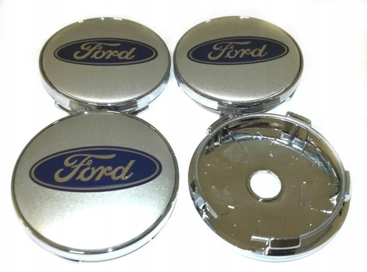 FORD DEKIELKI KAPSLE ZNACZKI DO ALUFELG 60mm/56mm 4szt.
