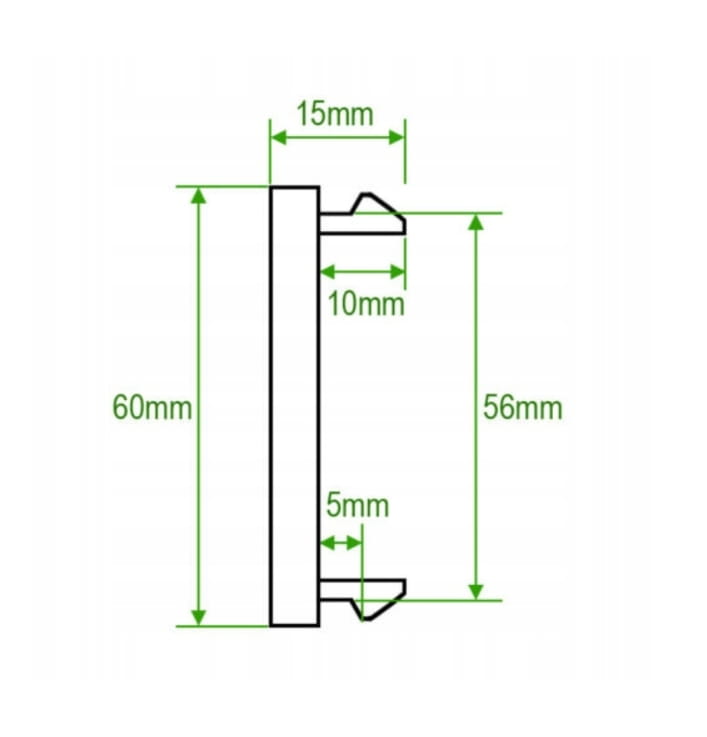 FORD DEKIELKI KAPSLE ZNACZKI DO ALUFELG 60mm/56mm 4szt.