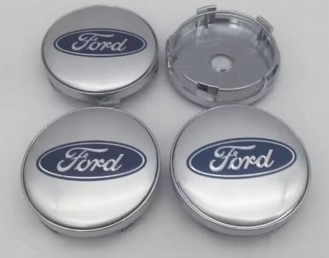 FORD DEKIELKI KAPSLE ZNACZKI DO ALUFELG 60mm/56mm 4szt.