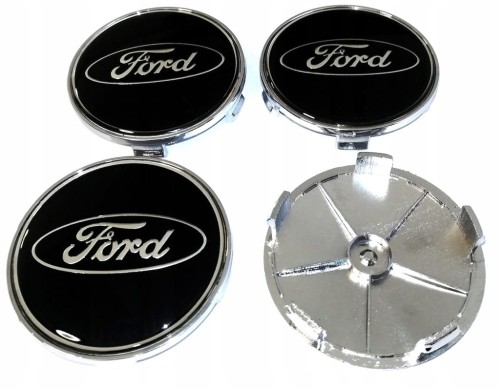 FORD DEKIELKI KAPSLE ZNACZKI DEKLE DO ALUFELG 68mm/64mm 4szt.