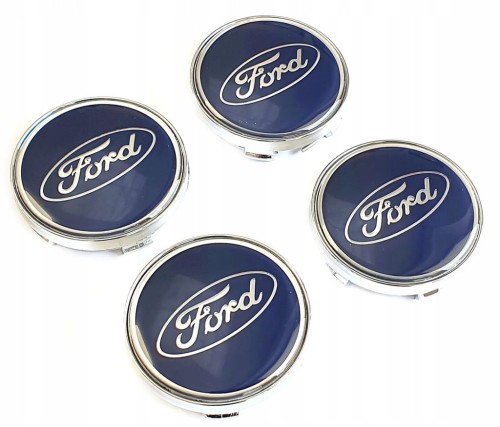 FORD DEKIELKI KAPSLE ZNACZKI DO ALUFELG DEZENT 60mm56mm 4szt.