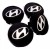 HYUNDAI DEKIELKI DEKLE ZNACZKI DO ALUFELG RONAL 63mm/57mm 4szt.