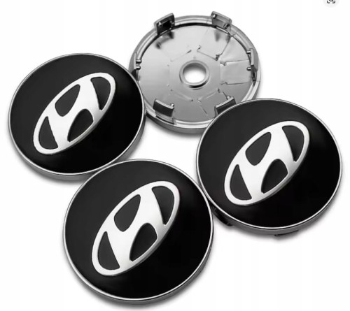 HYUNDAI DEKIELKI KAPSLE DO ALUFELG DEZENT DOTZ AEZ RIAL PLATIN OXXO 60mm/56