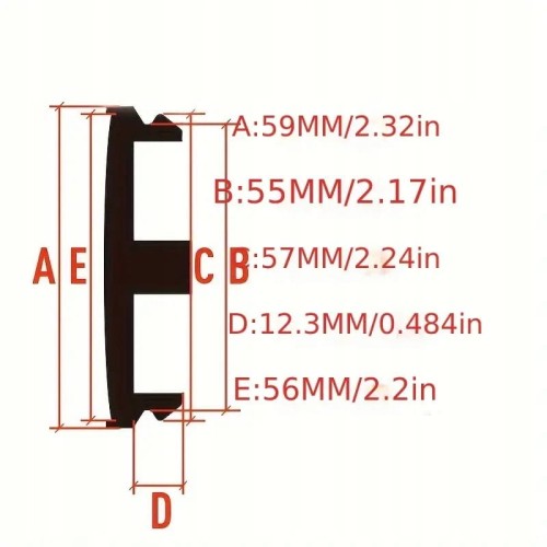 HYUNDAI DEKIELKI KAPSLE DEKLE ZNACZKI DO ALUFELG MAK 59mm/54mm