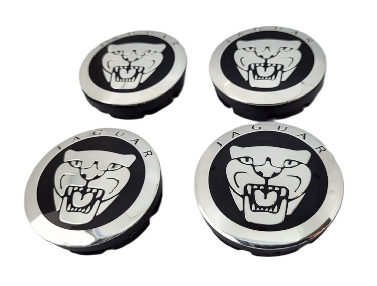 JAGUAR DEKIELKI KAPSLE DO ALUFELG 56mm/52mm 4szt.