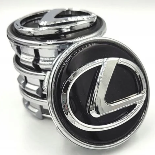 LEXUS DEKIELKI DEKLE ZNACZKI LOGO DO ALUFELG 62mm 4szt.