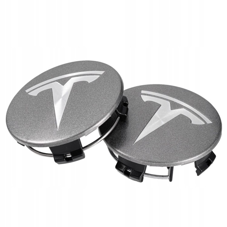 TESLA DEKIELKI KAPSLE ZNACZKI DEKLE DO FELG 57mm/50mm