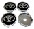 TOYOTA DEKIELKI KAPSLE DEKLE ZNACZKI ALUFELG 60mm 4szt