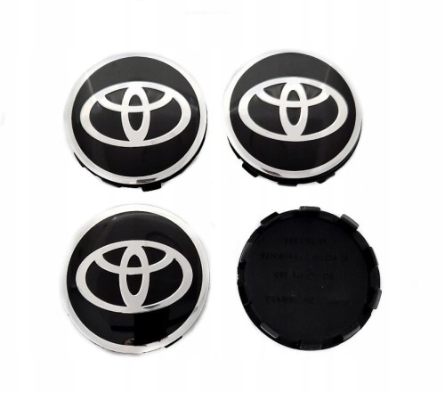 TOYOTA DEKIELKI KAPSLE ZNACZKI ALUFELG 56mm/53mm 4szt.
