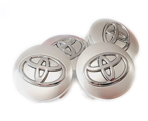 TOYOTA DEKIELKI KAPSLE ZNACZKI DEKLE DO ALUFELG 57mm 4szt.