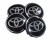 TOYOTA DEKIELKI KAPSLE ZNACZKI DO ALUFELG MAK 59mm/54mm 4szt.