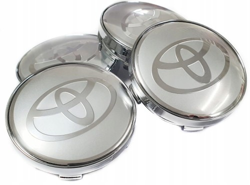 TOYOTA DEKIELKI KAPSLE ZNACZKI DEKLE ALUFELG 60mm/56mm 4szt.
