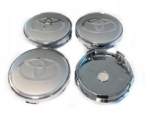 TOYOTA DEKIELKI KAPSLE ZNACZKI DEKLE ALUFELG 60mm/56mm 4szt.
