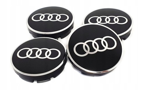 AUDI A2 A3 A4 A6 Q2 Q3 Q5 Q7 DEKIELKI ZNACZKI KAPSLE DO FELG 56mm/52mm