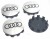 AUDI A2 A3 A4 A6 Q2 Q3 Q5 Q7 DEKIELKI kapsle ZNACZKI DO FELG ATT 56mm/54mm