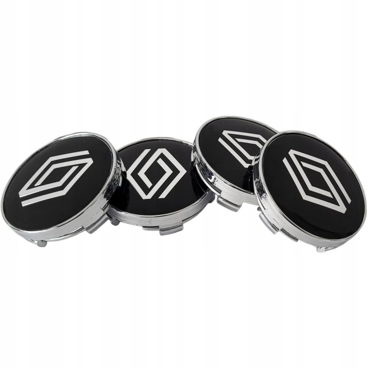 RENAULT DEKIELKI ZNACZKI DEKLE DO ALUFELG 60mm/56mm 4szt.