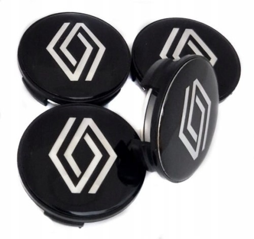 RENAULT DEKIELKI KAPSLE DEKLE DO ALUFELG 59mm/55mm NOWE LOGO 4szt.