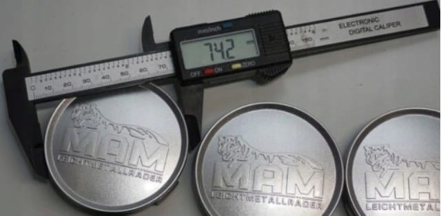 SKODA DEKIELKI DEKLE DO FELG DEZENT AEZ MAM CARMANI S62, RIAL N12 75mm/71mm 4szt.