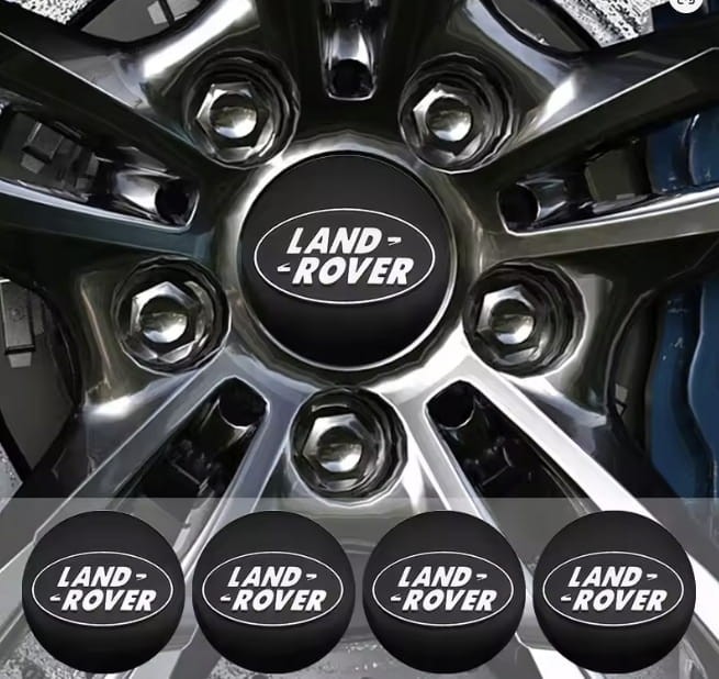 LAND ROVER DEKIELKI KAPSLE ZNACZKI DEKLE DO FELG 60MM/56MM 4SZT.