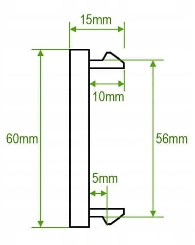 LAND ROVER DEKIELKI KAPSLE ZNACZKI DEKLE DO FELG 60MM/56MM 4SZT.