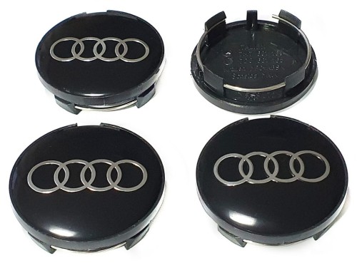 AUDI DEKIELKI KAPSLE ZNACZKI DEKLE DO ALUFELG RONAL 63mm/57mm