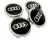 AUDI DEKIELKI DEKLE ZNACZKI MAM CARMANI S62 RIAL N121 75 mm/71mm