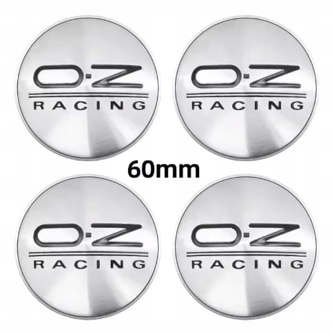 OZ DEKIELEK DEKIELKI KAPSLE ZNACZKI DO ALUFELG 60mm 4szt