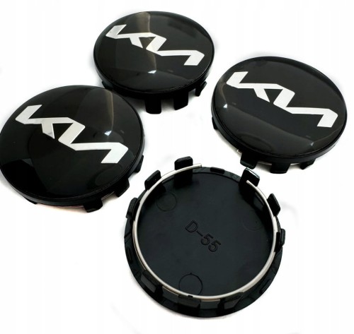 KIA DEKIELKI KAPSLE DEKLE ZNACZKI DO ALUFELG MAK 59mm/54mm 4szt.