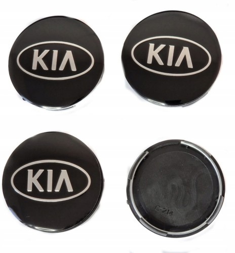 KIA DEKIELKI KAPSLE DEKLE DO ALUFELG 59mm/55mm 4szt.