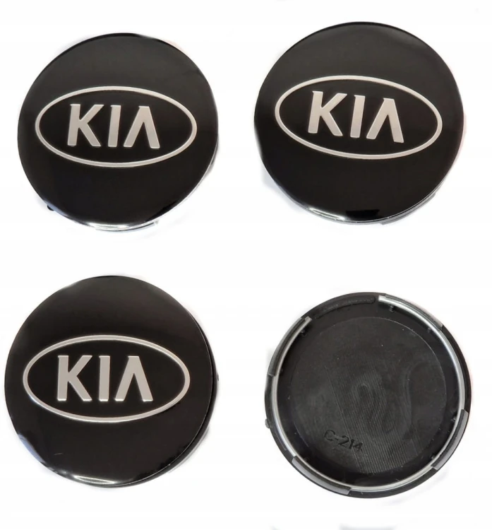 KIA DEKIELKI KAPSLE DEKLE DO ALUFELG 59mm/55mm 4szt.