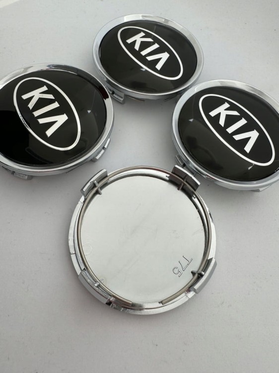 KIA DEKIELKI DEKLE DO ALUFELG DEZENT MAM CARMANI S62, RIAL N12, 75mm/71mm 4szt.