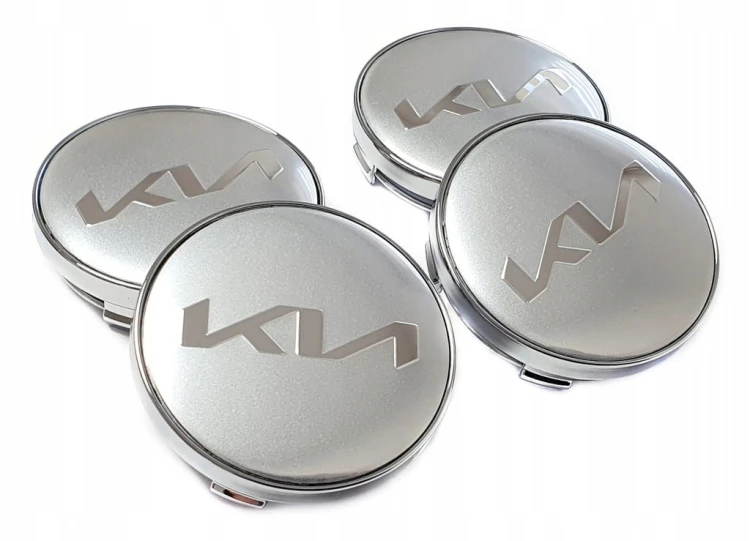 KIA DEKIELKI KAPSLE DEKLE ZNACZKI KAPSLE DO ALUFELG 60mm/56mm 4szt.