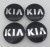 KIA DEKIELKI KAPSLE ZNACZKI DEKLE DO ALUFELG 58mm/50mm 4szt.