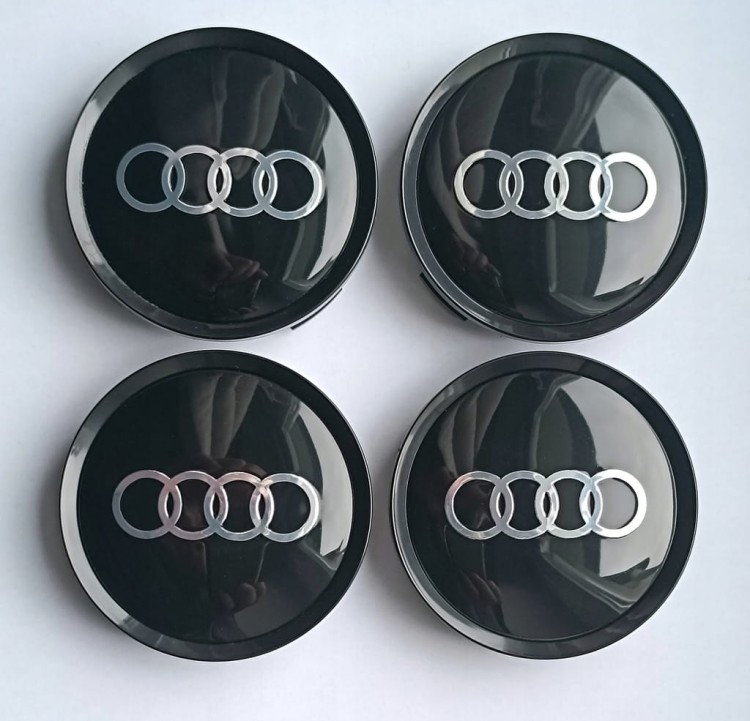AUDI DEKIELKI ZNACZKI DEKLE MAM CARMANI S62 RIAL N12 75mm/70mm