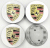 PORSCHE DEKIELKI KAPSLE ZNACZKI DO FELG 76mm/60mm 4szt.