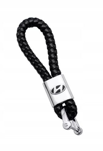 HYUNDAI BRELOK BRELOCZEK SMYCZ BRYLOK PLECIONY SKÓRA