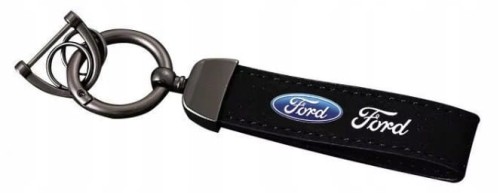 FORD BRELOK BRELOCZEK SMYCZ BRYLOK DO KLUCZY SKÓRA ZAMSZ