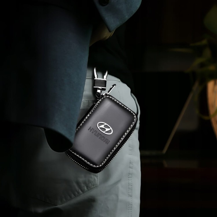 HYUNDAI BRELOK SMYCZ ETUI OBUDOWA POKROWIEC NA KLUCZE SAMOCHODOWE