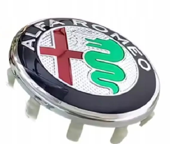 ALFA ROMEO DEKLE DEKIELKI KAPSLE ZNACZKI ALUFELG 60mm/58mm 4szt.