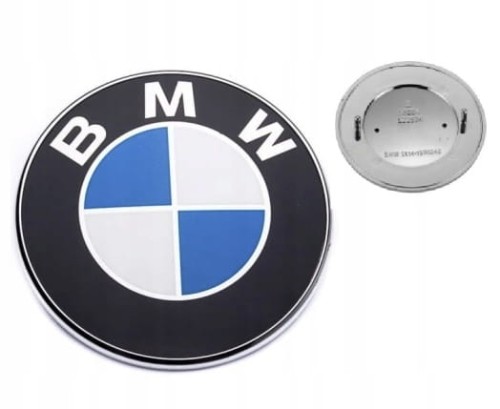 BMW ZNACZEK EMBLEMAT LOGO KLAPA TYŁ E46 5 E39 7 E65 E66 8 E31 X5 E53 78mm
