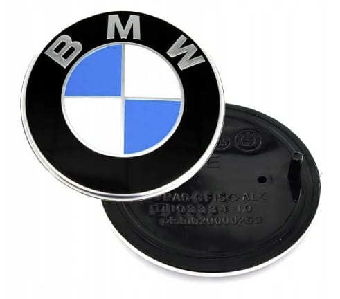 BMW E34 E36 E39 E46 E60 E90 F10 F30 EMBLEMAT ZNACZEK LOGO NA KLAPE TYŁ 74mm