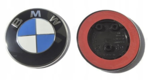 BMW F20 F22 F30 F31 F33 F80 EMBLEMAT ZNACZEK LOGO NAKLEJKA NA MASKĘ 82mm