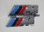 BMW M-POWER MPOWER EMBLEMAT ZNACZEK NAKLEJKA 45mm/15mm NA BŁOTNIKI