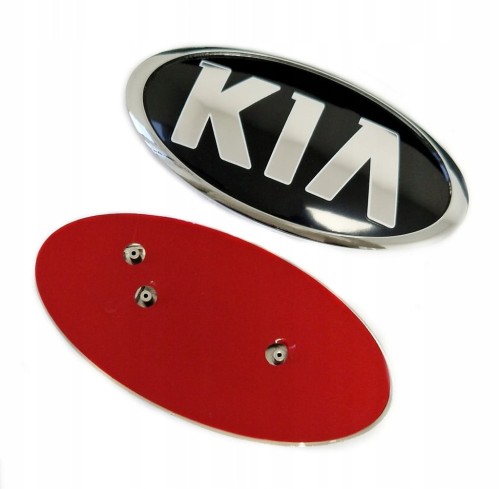 KIA EMBLEMAT LOGO ZNACZEK 168mm/85mm NA PRZÓD TYŁ