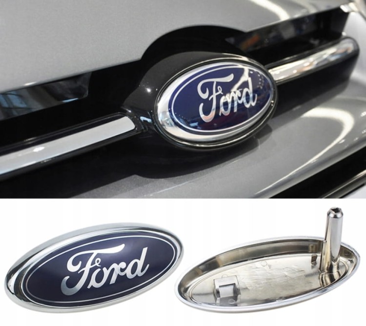 FORD FOCUS MK2 04-11 C-MAX EMBLEMAT ZNACZEK ZAMKA ATRAPY PRZÓD OTWIERANY