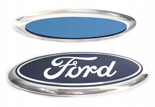 FORD EMBLEMAT LOGO ZNACZEK NAKLEJKA 144mm/58mm