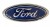 FORD EMBLEMAT LOGO ZNACZEK NAKLEJKA 175mm/70mm